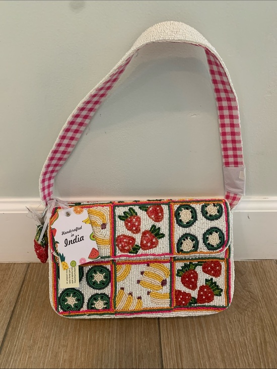 Handbags - Handcrafted Beaded Fruit bag